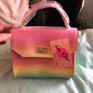 Betsy Johnson Rainbow Purse